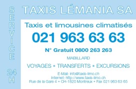 Logo Lemania Taxis 