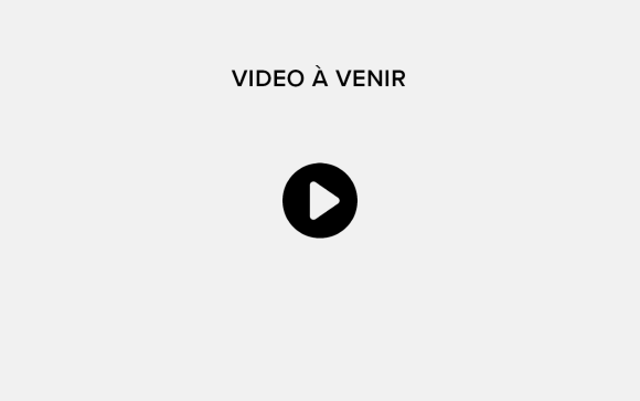 Vidéo à venir